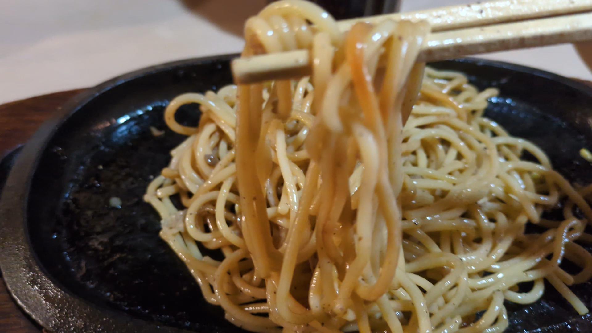御茶ノ水 チキン南蛮 カロリー焼き パスタ残り